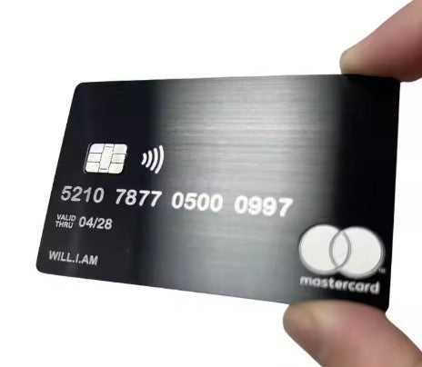 Atm Transfer Stainless Steel Metal Card (Gold / Silver / Black / Irredicent)