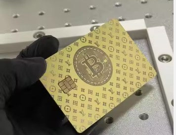 Metal Card Self Transfer Tool Kit