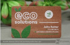 NFC Wooden Card