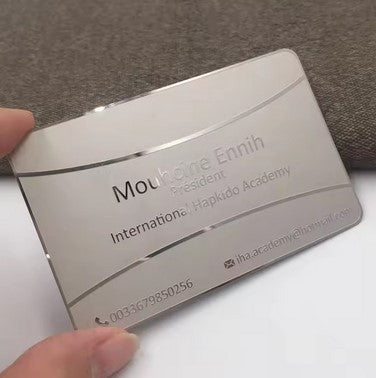 VVIP Metal Business Cards price in pakistan - Metal Card in Blank or with Customized - CardClick