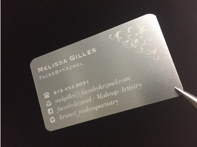 VVIP Metal Business Cards price in pakistan - Metal Card in Blank or with Customized - CardClick