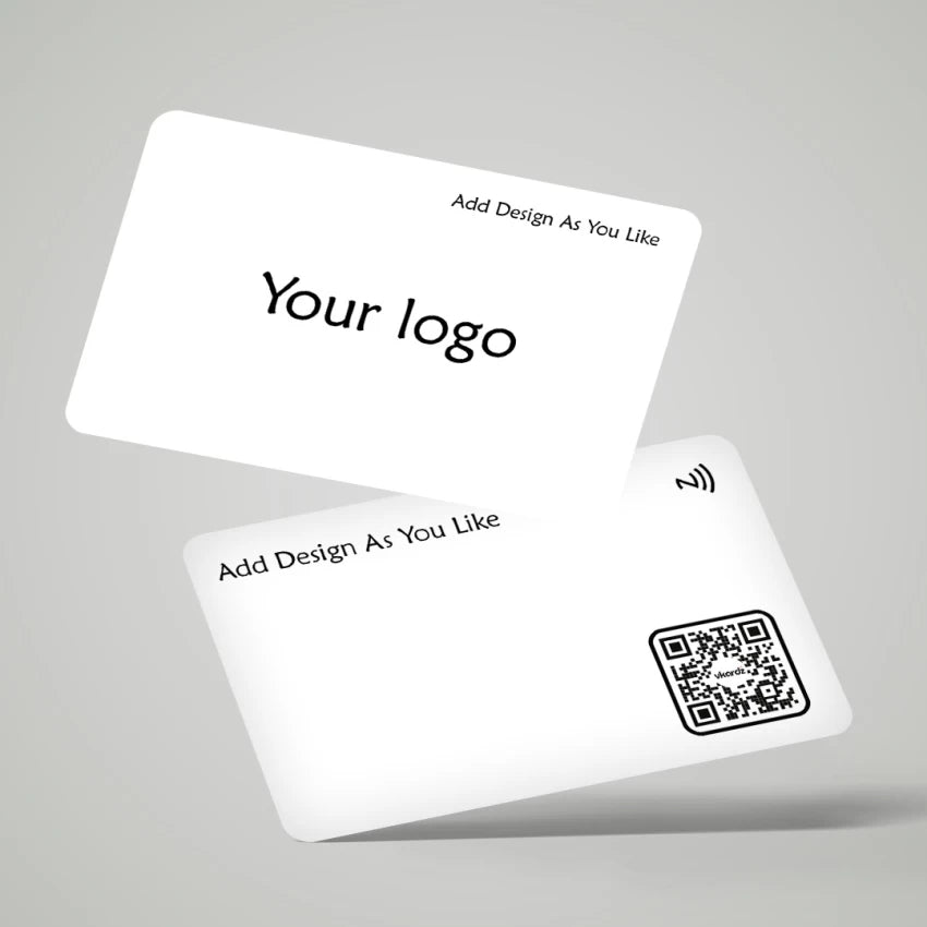 NFC Business Card - NFC Vcard -NFC IntroCard Ntag 215 High Efficiency android and iphones. Cardclick