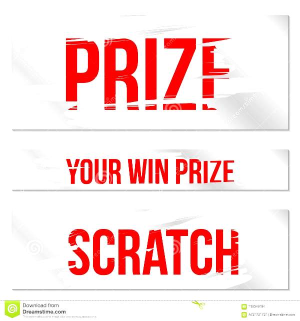 Scratch Off Card