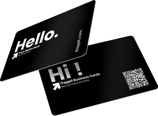 NFC Business Card - NFC Vcard -NFC IntroCard Ntag 215 High Efficiency android and iphones. Cardclick