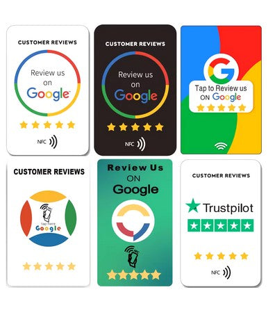 NFC PVC printed Google Review NXP NTAG213 Price in Pakistan - CardClick