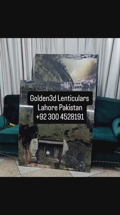 3D Lenticular A3 Poster/Potraits with Customized Artwork as per customrs choiced available - Cardclick Pakistan