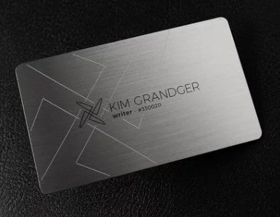 VVIP Metal Business Cards price in pakistan - Metal Card in Blank or with Customized - CardClick