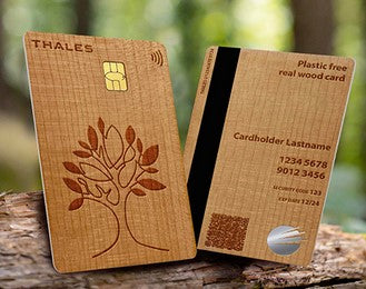 Plain Wood Card